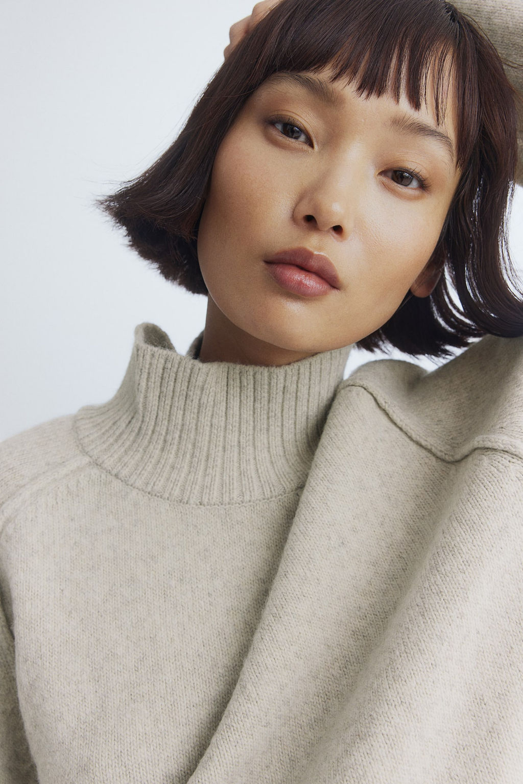 MAMA Jersey con cuello perkins - H&m фото 3