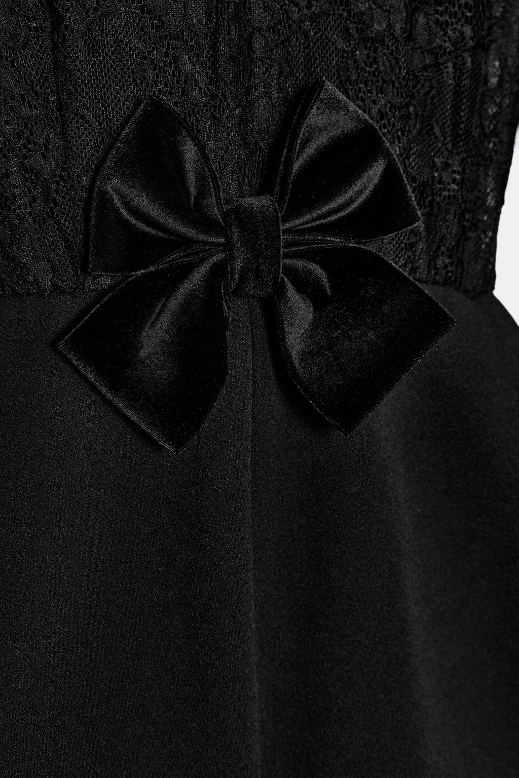 CONTRAST LACE PLAYSUIT - Zara фото 6