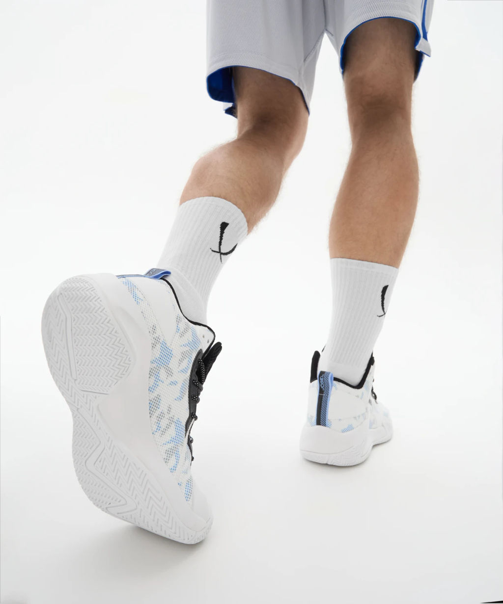 Кроссовки баскетбольные JOGEL Playmaker, белый/голубой/черный  фото 14