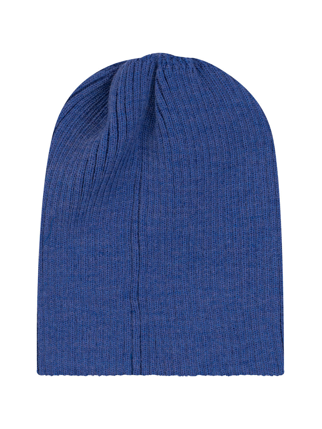 Шапка вязаная кобальт Ш-103 (58)