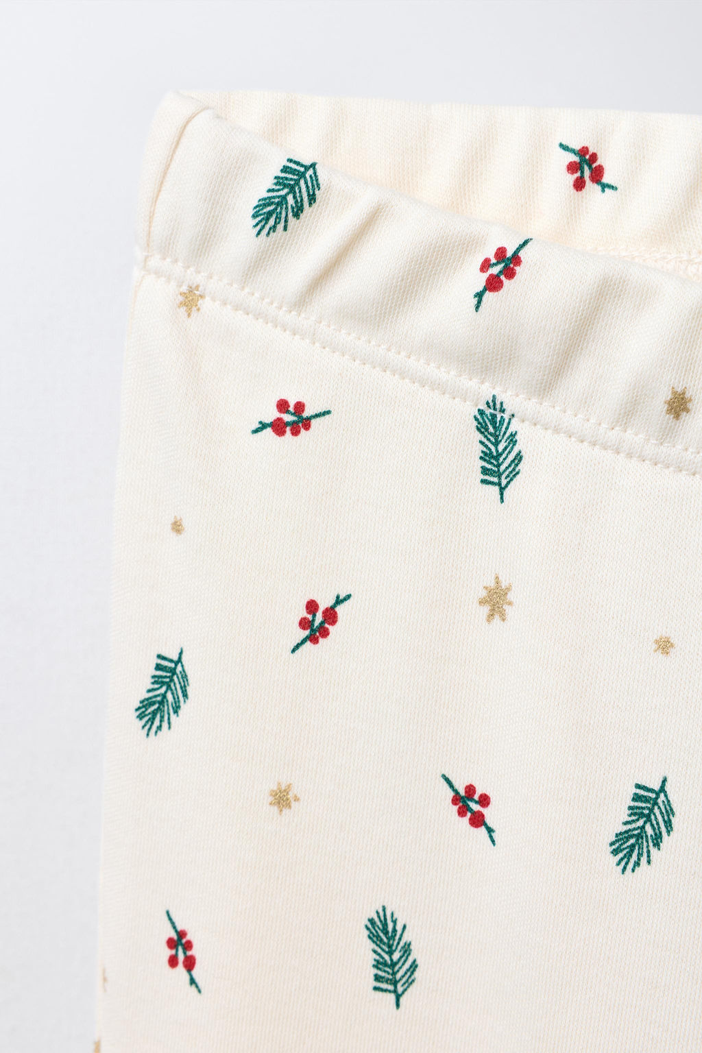 AGES 6-14 / TREE PRINT VELVET RIBBON PYJAMAS - Zara фото 7