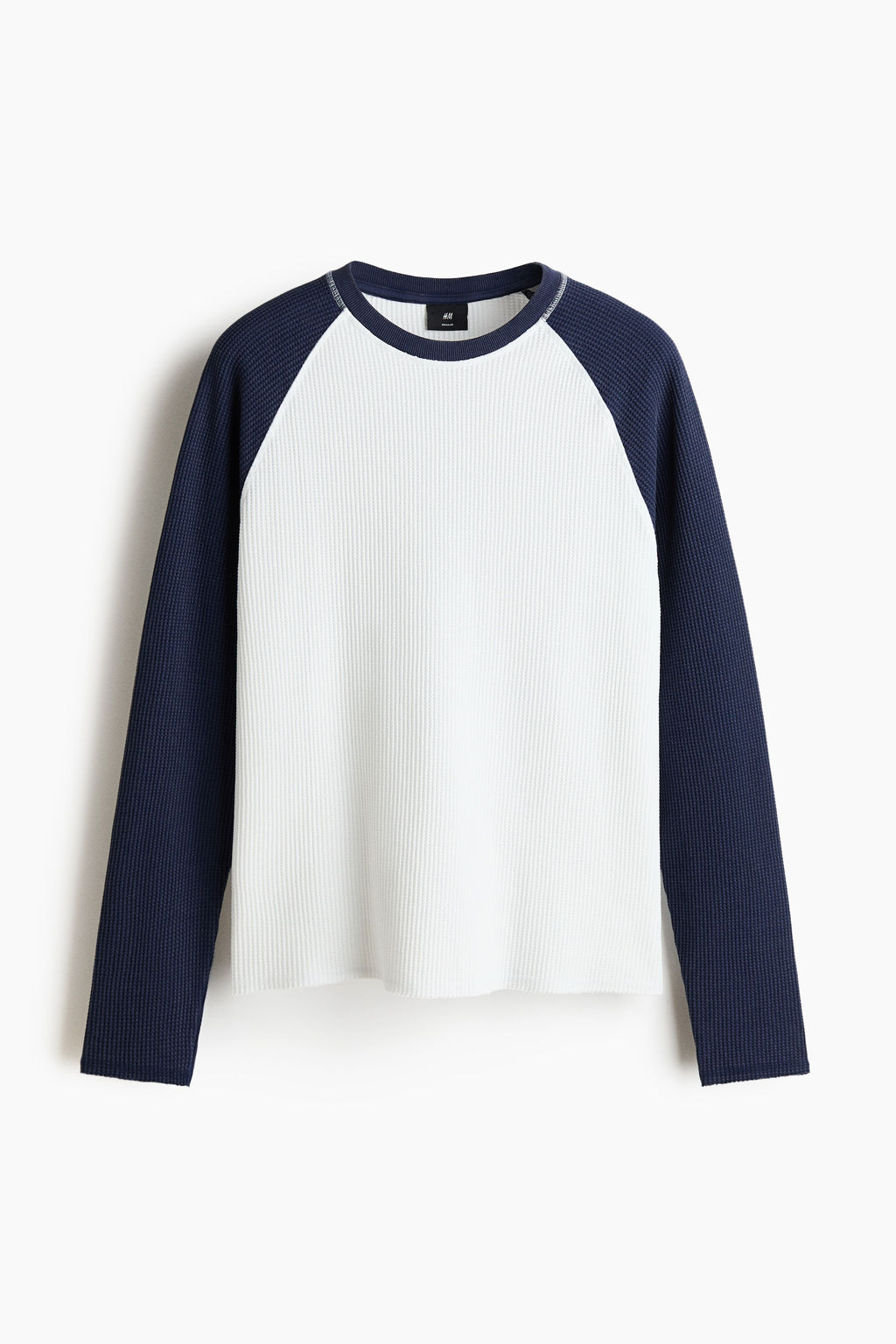 Camiseta en punto gofrado Regular Fit