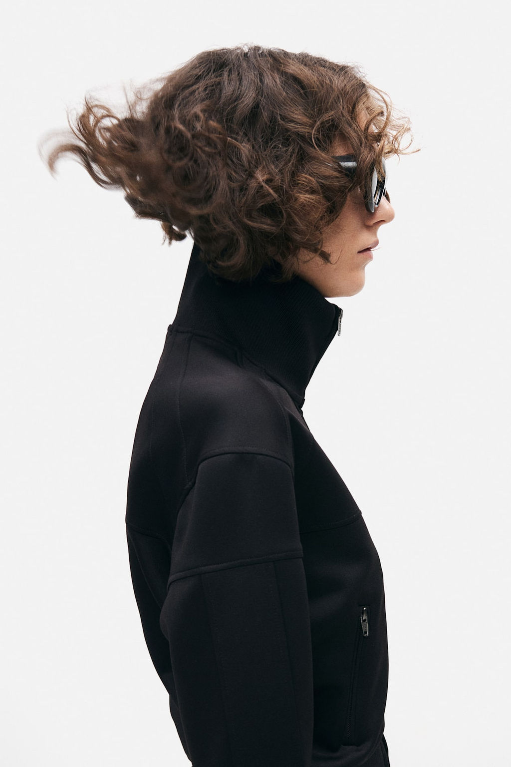 Chaqueta de chandal con cuello alto - H&m фото 4