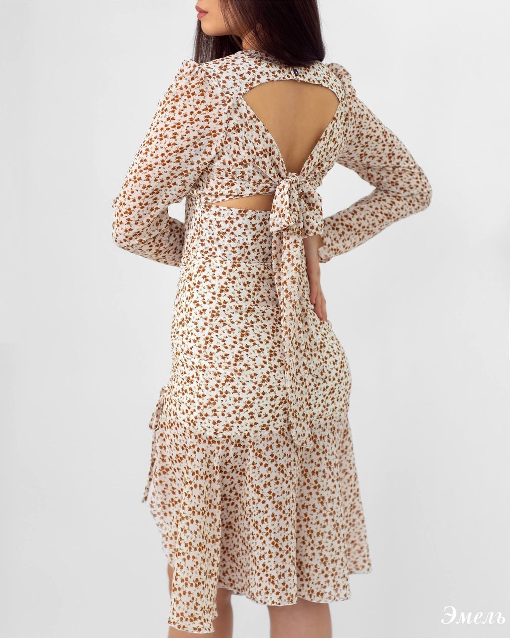 Платье Эмель (белый) - Nadi bordo фото 7