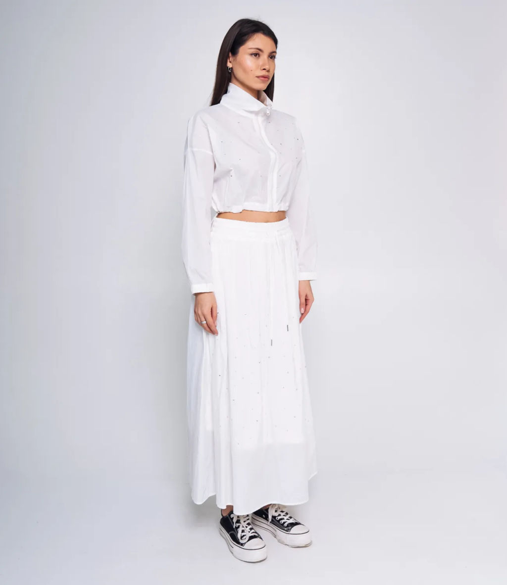 Костюм #КТ2524, белый