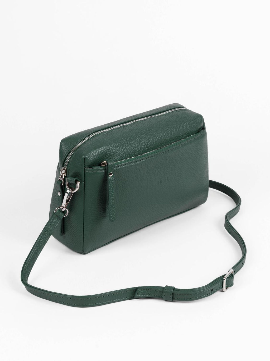 Женская кожаная сумка Richet 3176LN 852 Зеленый