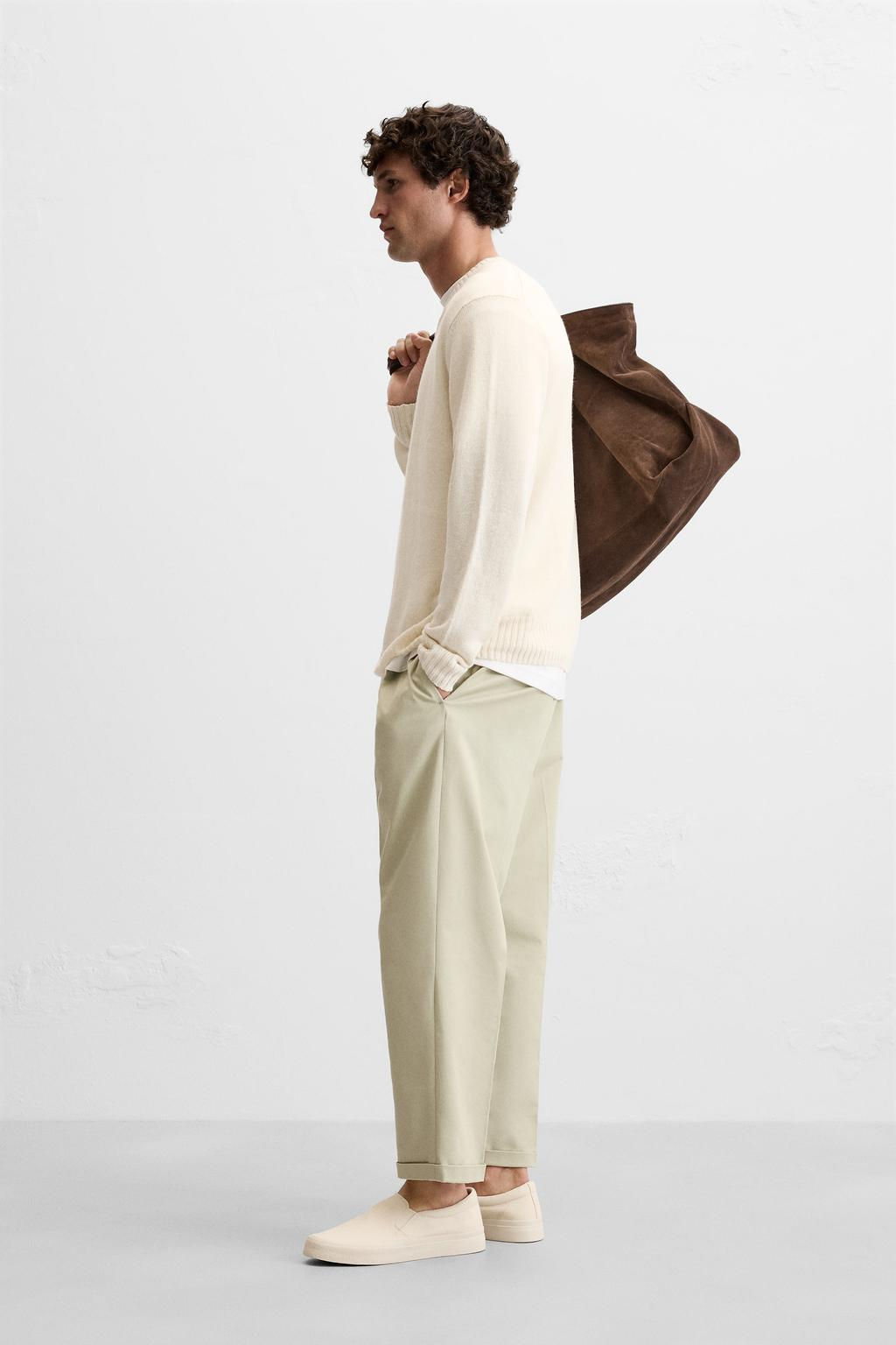 100% LINEN SWEATER - Zara фото 4