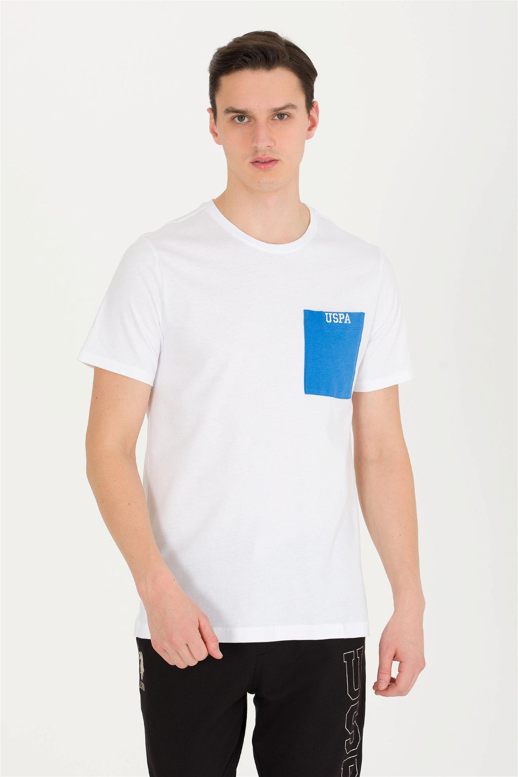 Мужская белая футболка с круглым вырезом Неожиданная скидка в корзине - U.s. polo assn фото 5