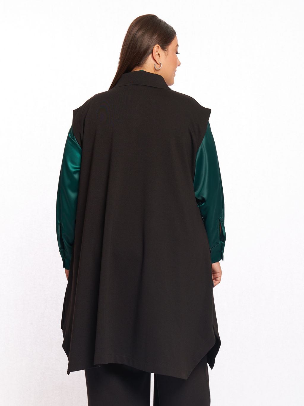 Удлиненный жилет GL03006BLK01 - Артесса фото 9