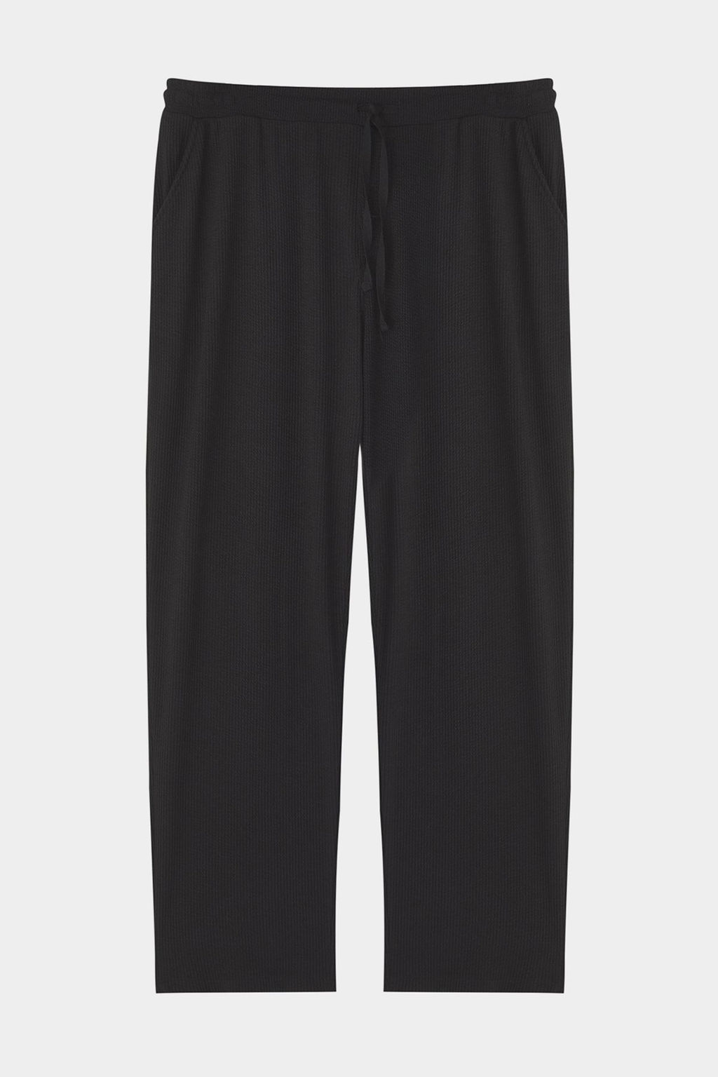 TRENDYOL MAN Siyah Buyuk Beden Yazl?k Dokumlu Genis Paca Pantolon TMNSS25AR00000 - Trendyolmilla фото 3