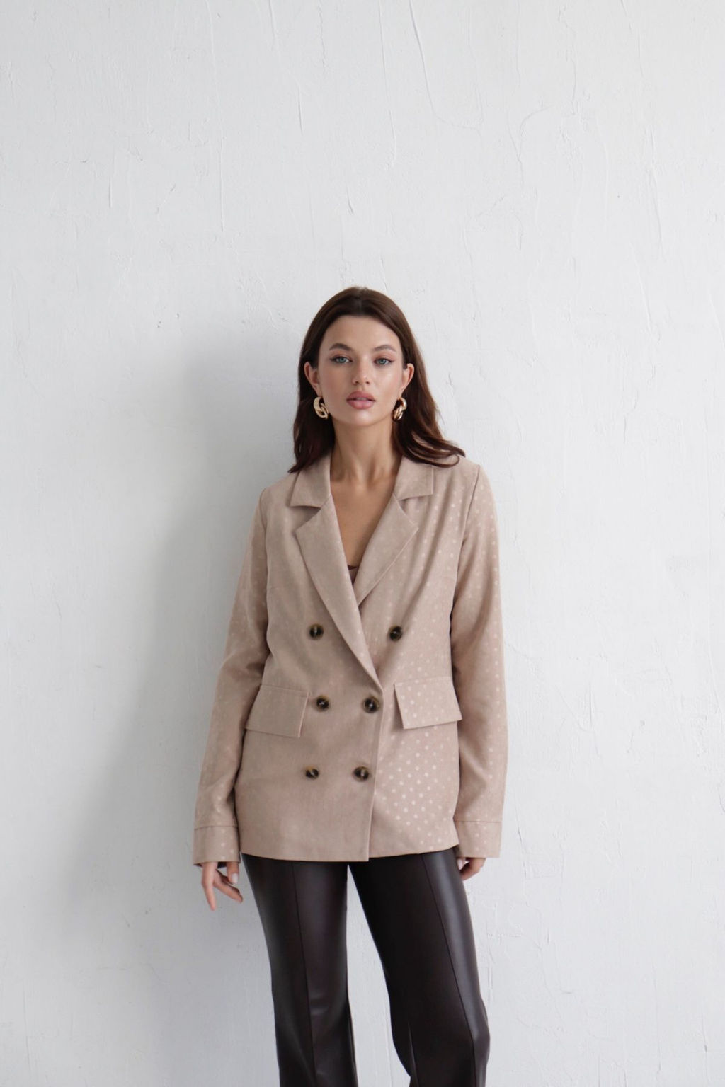 Двубортный жакет с английским воротником - Martichelli фото 61