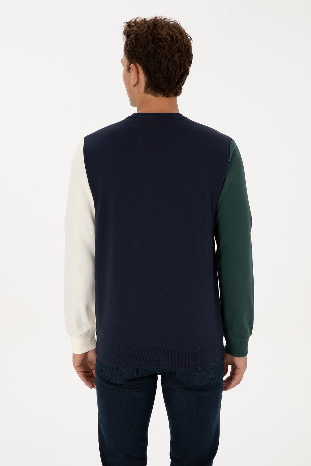 Erkek A__k Lacivert Sweatshirt - U.s. polo assn фото 5