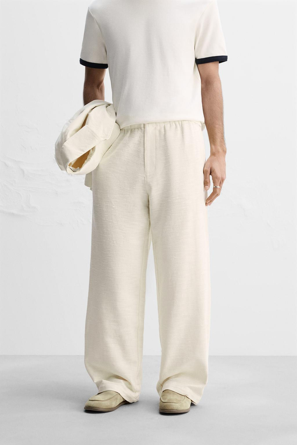 TEXTURED TROUSERS - Zara фото 2
