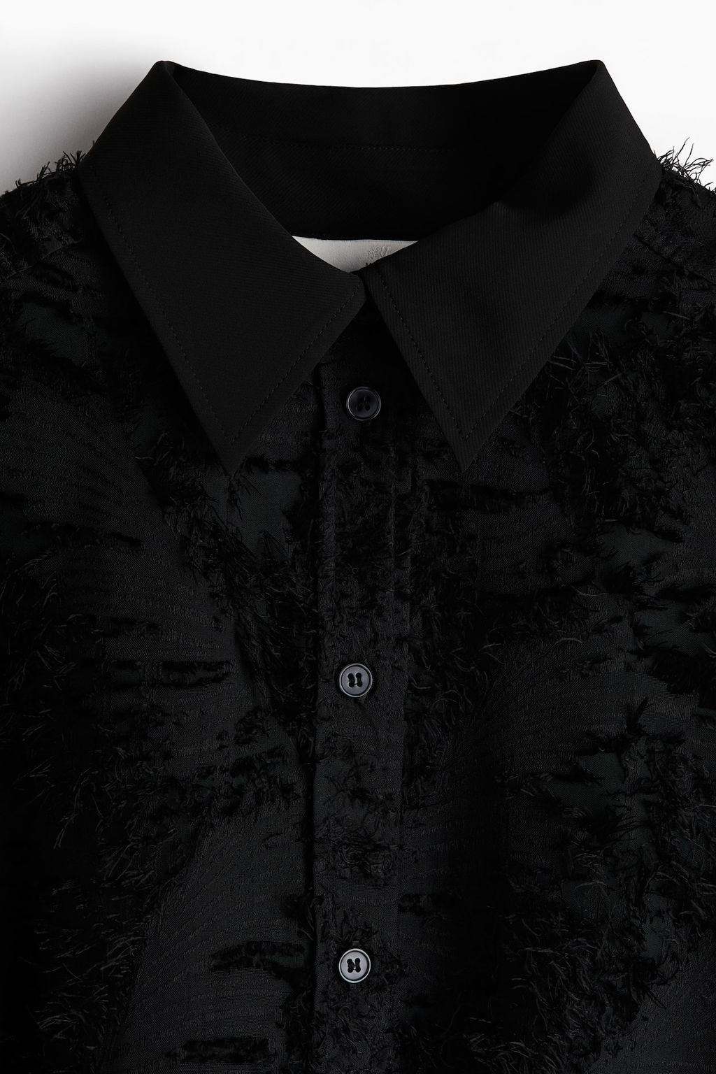 MAMA Blusa en tejido jacquard Before & After - H&m фото 6