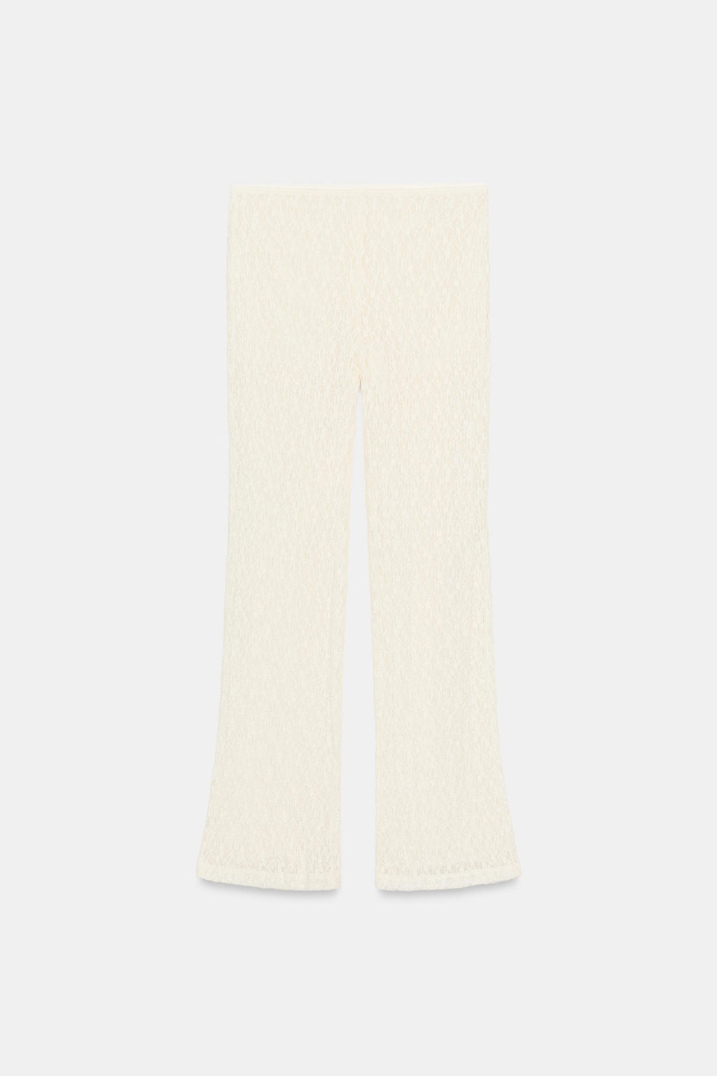 PANTAL?N ENCAJE / Crudo - Zara фото 6