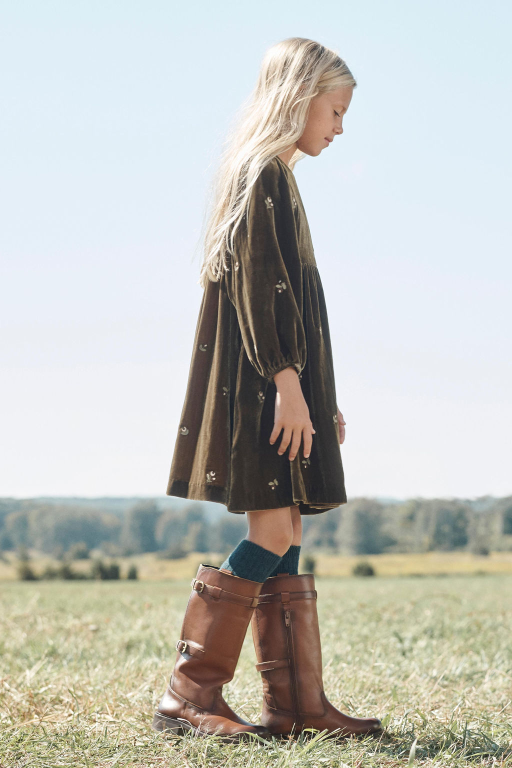 LIMITED EDITION BUCKLED LEATHER BOOTS - Zara фото 2