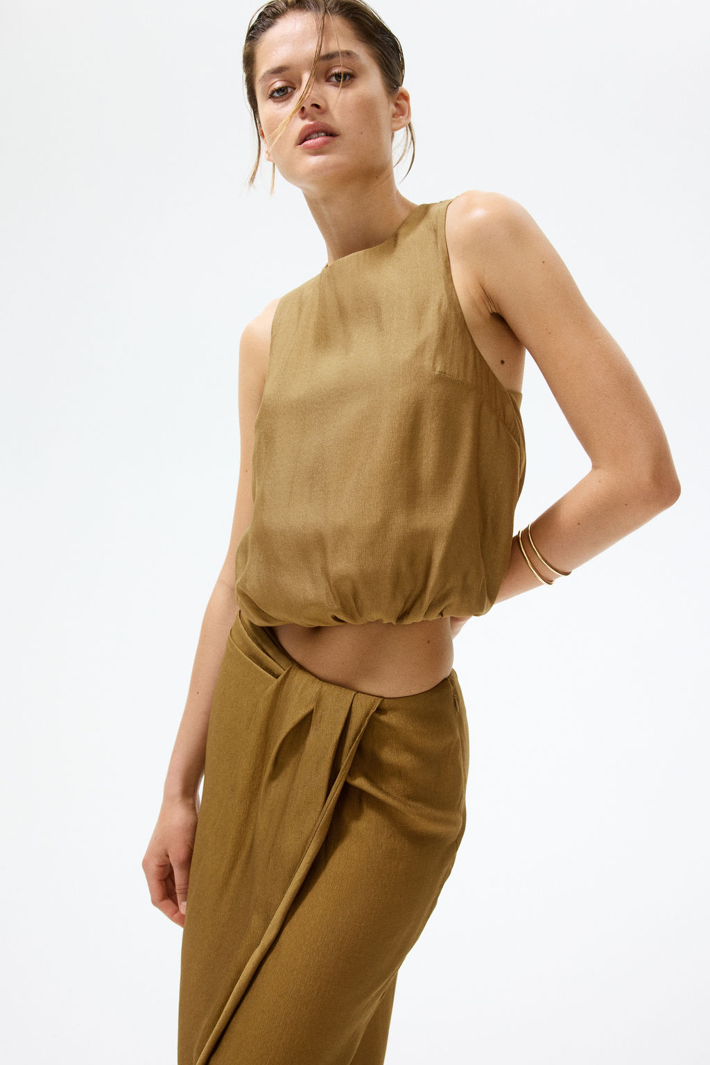 Top globo con detalle girado - H&m фото 2