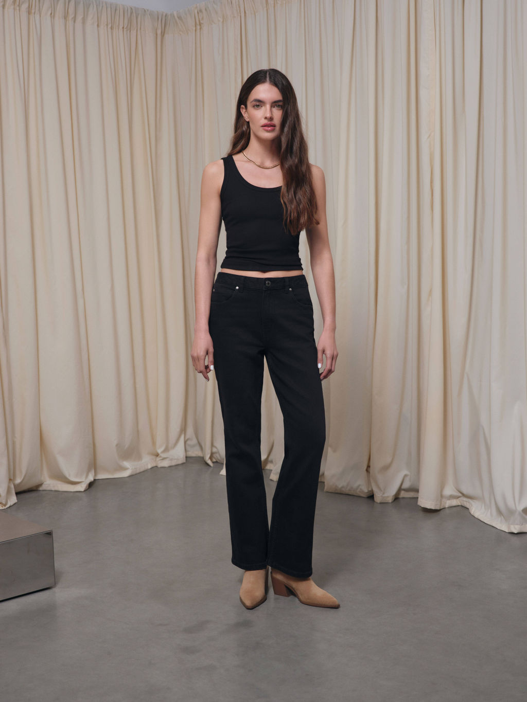 CONTE CON-809 Джинсы женские washed black