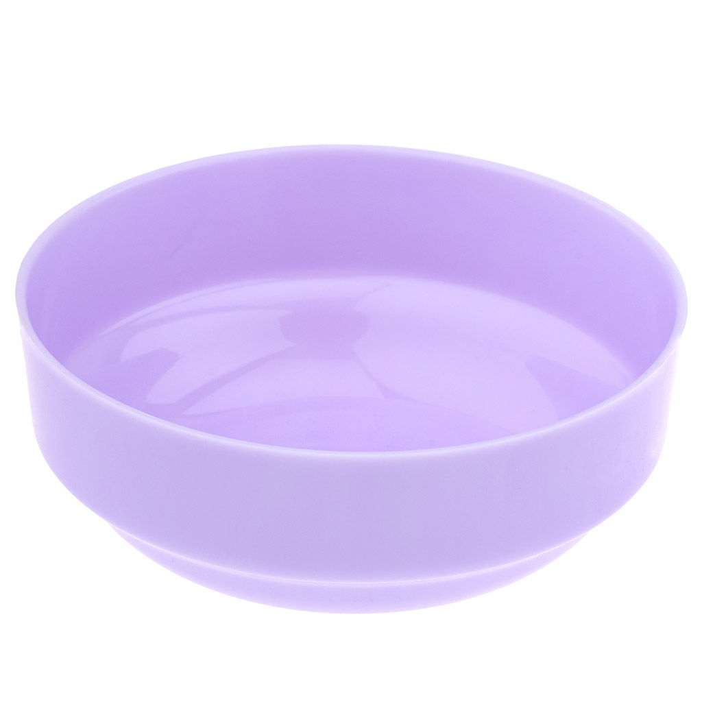 Салатник из полипропилена Лиза 450мл, д12,5см, h4,6см, сиреневый (Россия) - Домашняя мода фото 2
