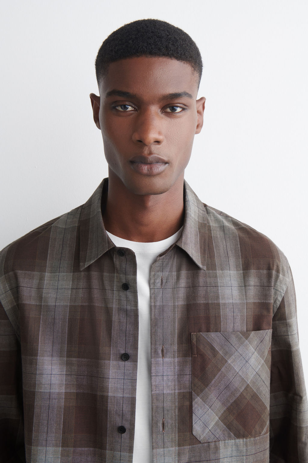 CAMISA DE CUADROS DE ALGOD?N CEPILLADO - H&m фото 3
