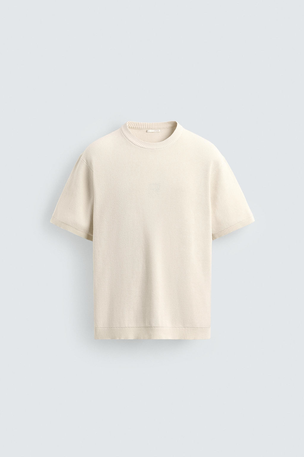 PURL KNIT T-SHIRT - Zara фото 15