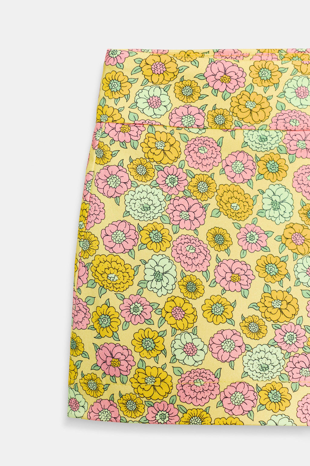 SHORTS MINI FLORES / Multicolor - Zara фото 7