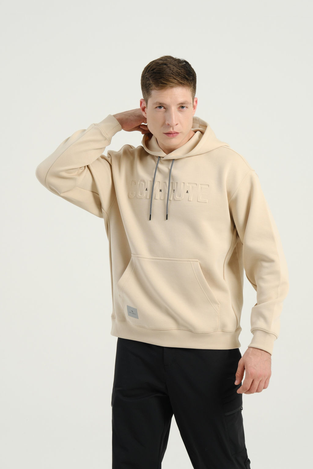 Худи Бежевый COMMUTE Sweat Hoodie
