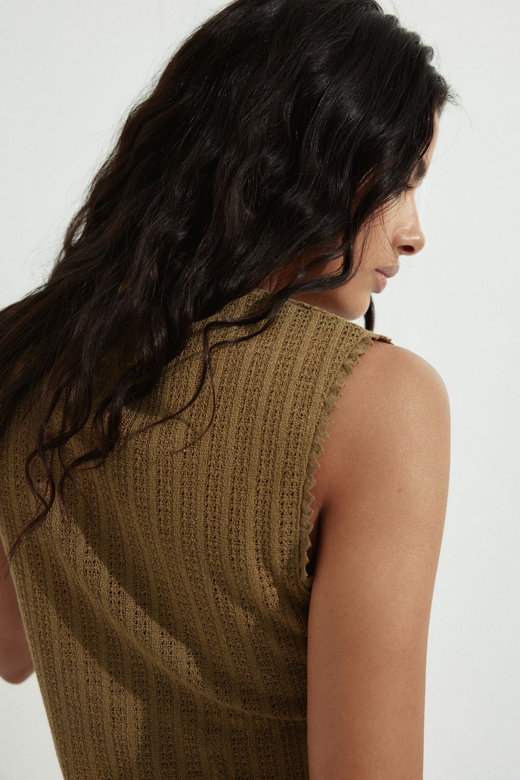 Top de punto con lazadas - H&m фото 7