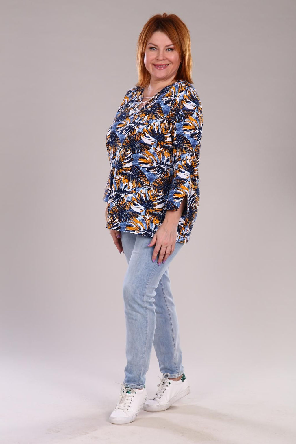 IV-CAPRIZ Алжир - туника серый  фото 7