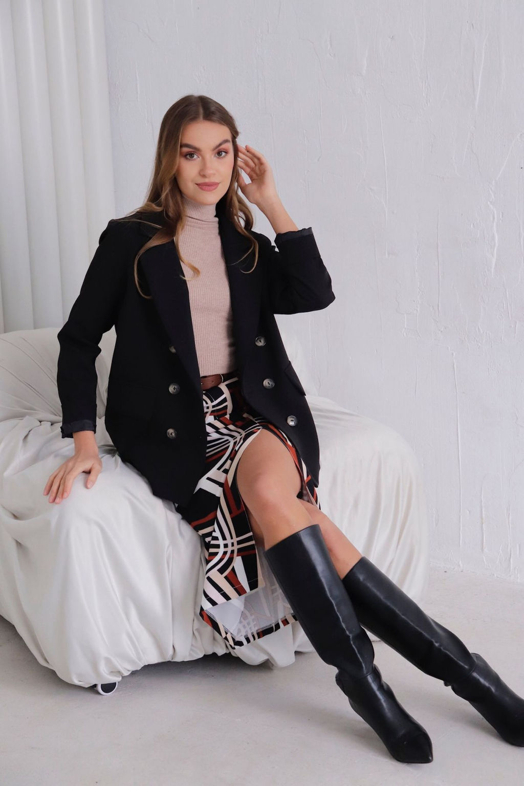 11590 Юбка миди-макси с принтом - Martichelli фото 5