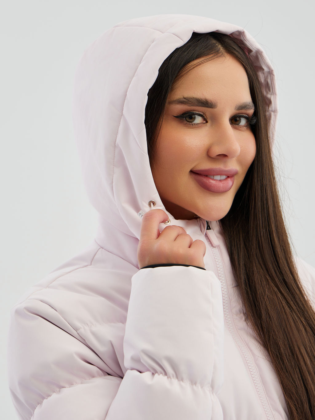 T3330-11 Пуховик стеганый