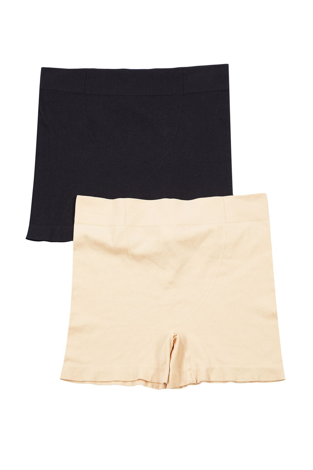 Trendyolmilla Siyah-Ten 2li Paket Seamless/Dikissiz Boxer Orme Kulot THMAW25KU00010  фото 6