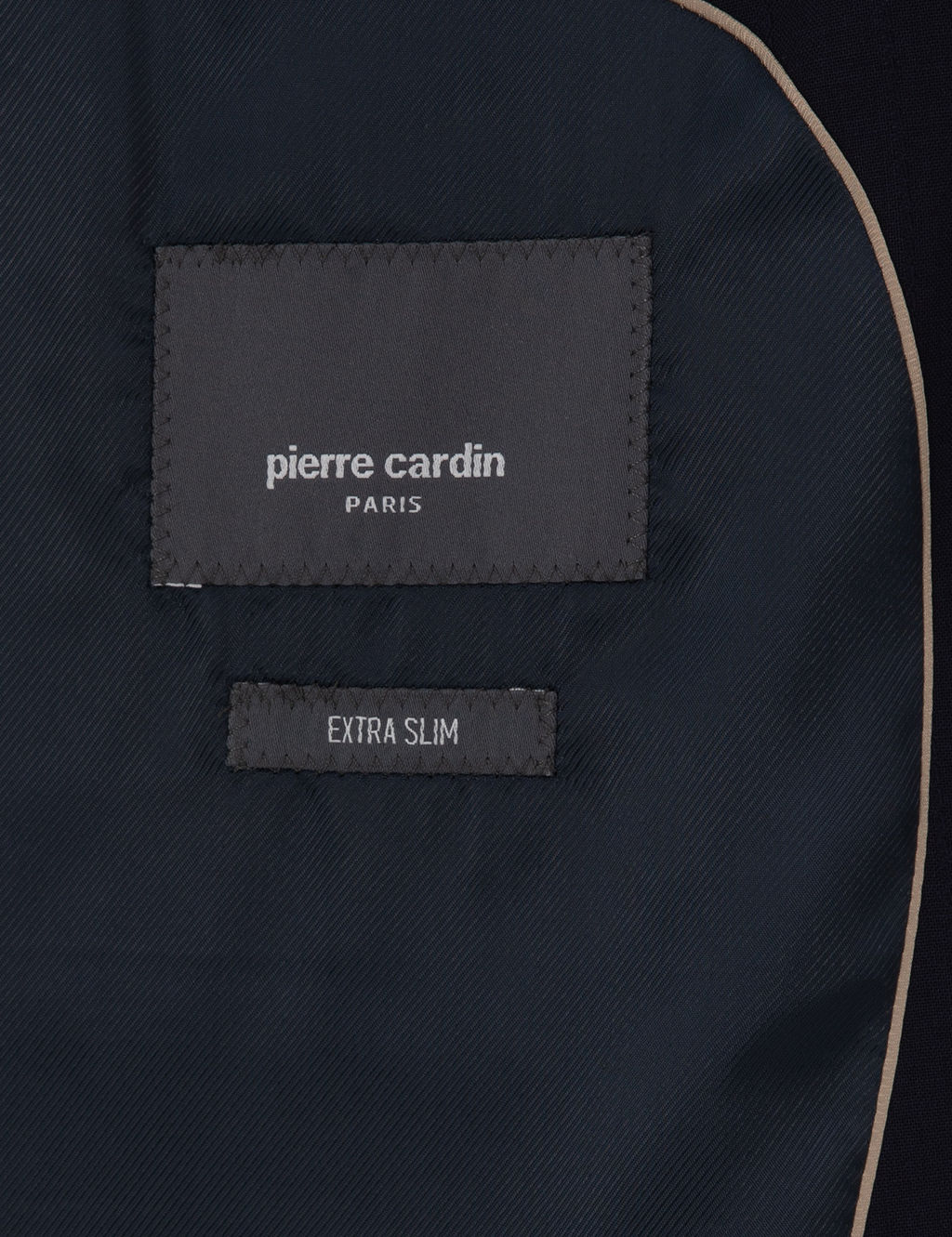 Lacivert Extra Slim Fit _izgili Y_nl_ Tak_m Elbise