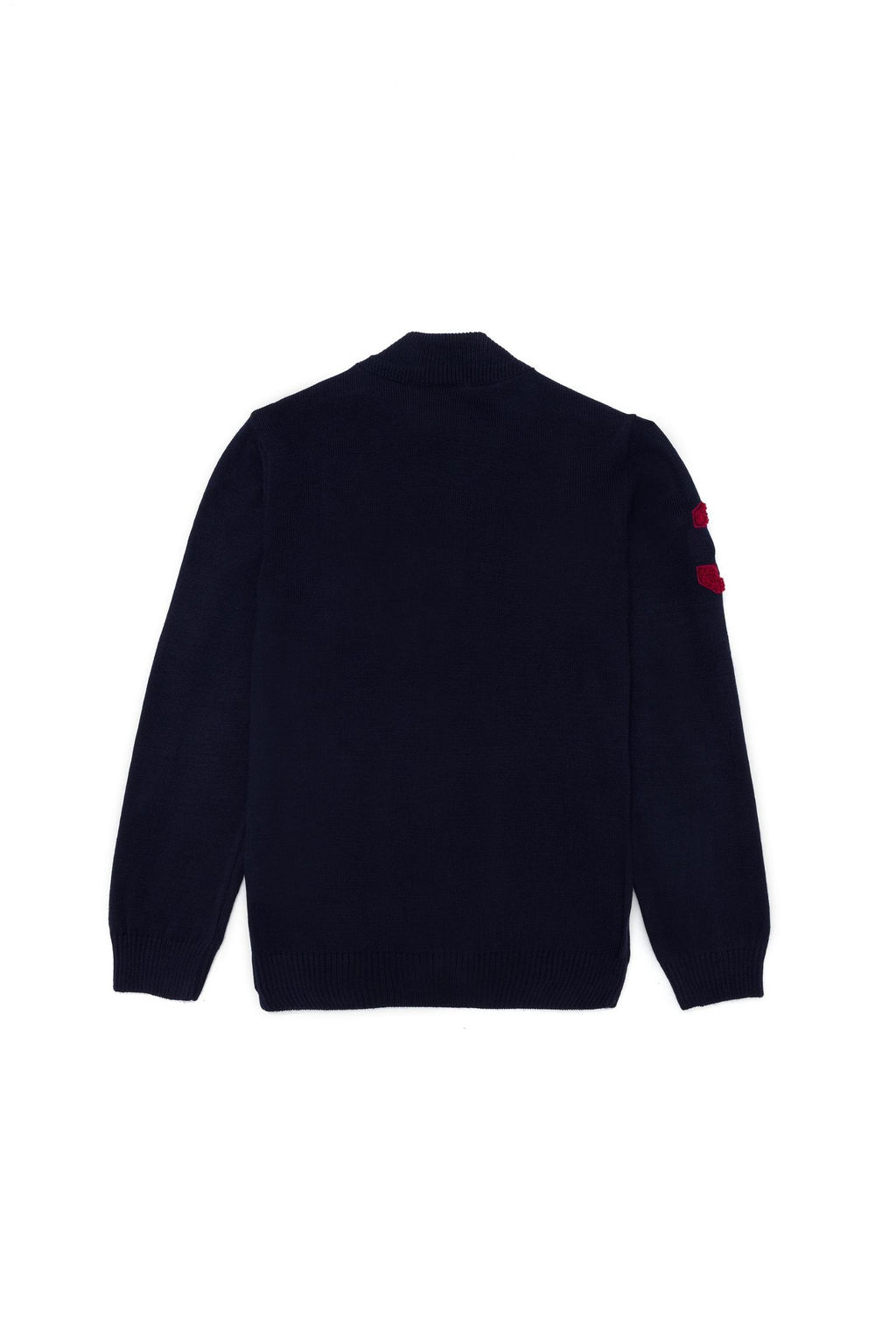 U. S. Polo Assn Темно-синий вязаный кардиган на молнии для мальчика - U.s. polo assn фото 6
