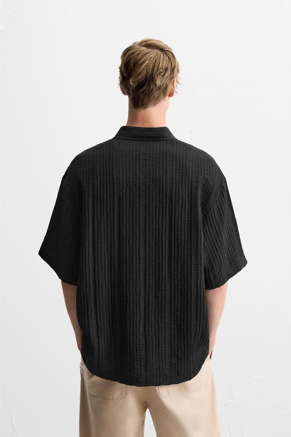 RAISED JACQUARD SHIRT - Zara фото 11