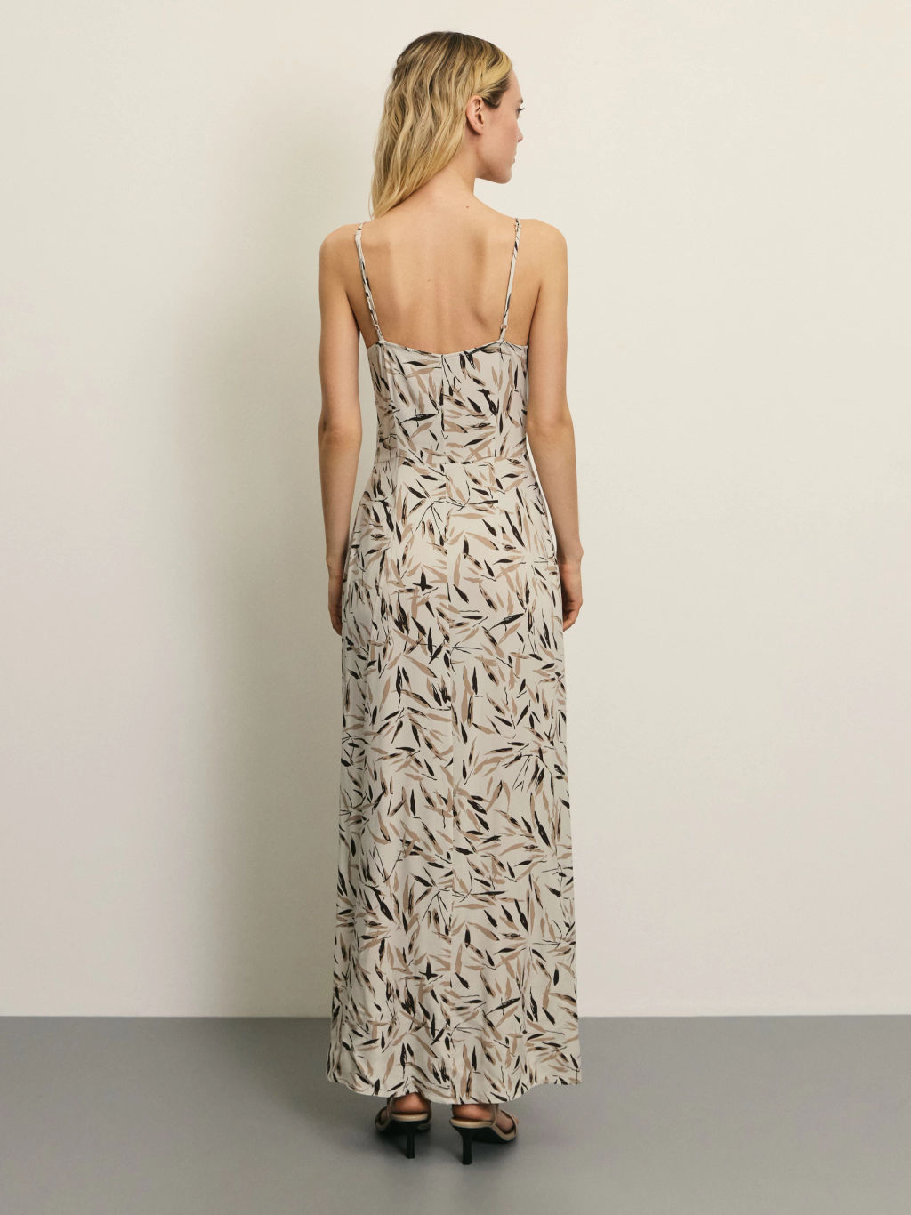 Миди сарафан с принтом / Zarina  фото 5