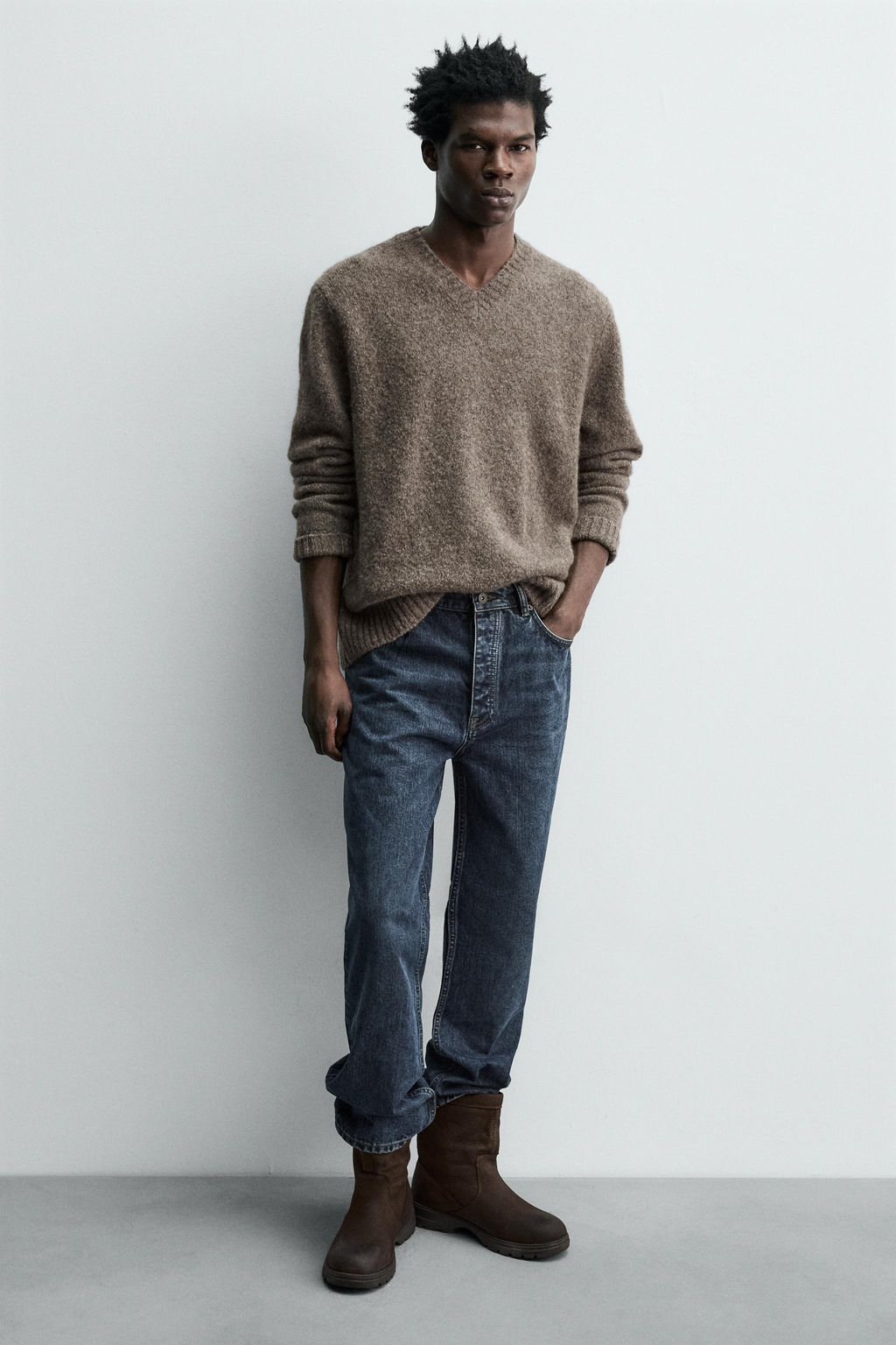 CHUNKY LEATHER BOOTS - Zara фото 2