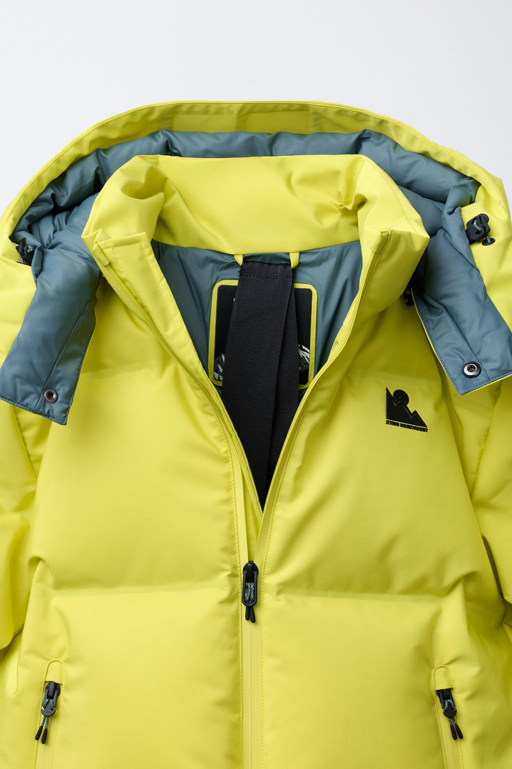 DOWN FEATHER JACKET WITH DETACHABLE HOODIE, WATER-RESISTANT AND WINDPROOF RECCO® SYSTEM SKI COLLECTION - Zara фото 8