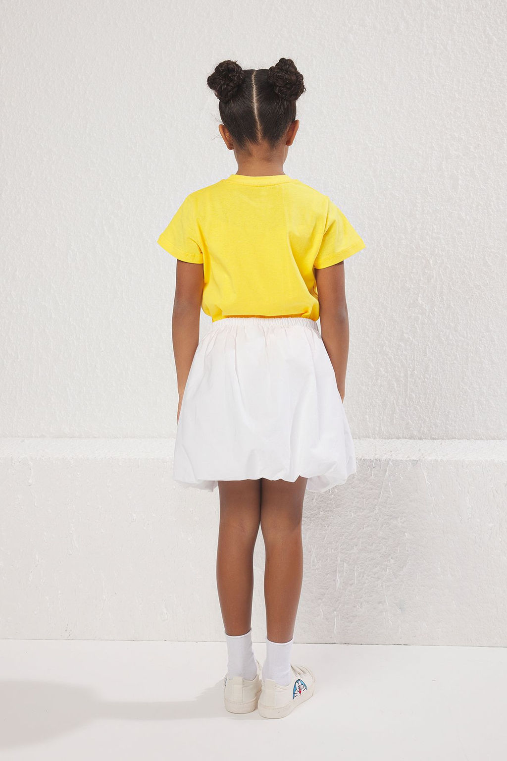 Siyah K?z Cocuk Mini Boy Beli Lastikli Dokuma Balon Fit Etek TKDSS25ET00002 - Trendyolmilla фото 16