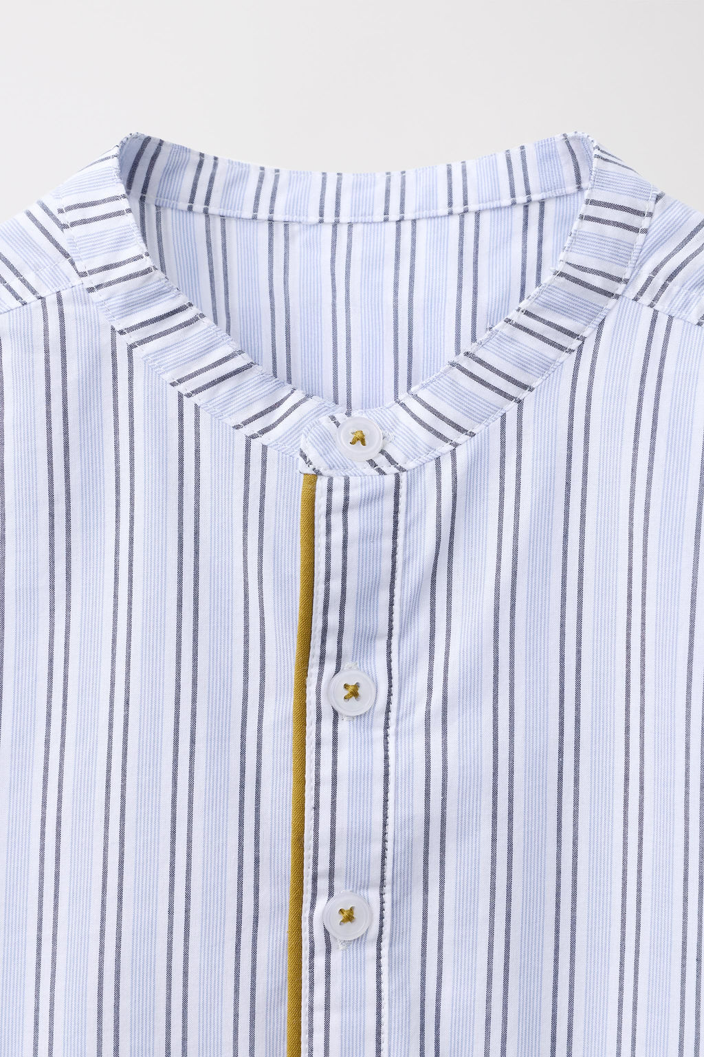 LIMITED EDITION STRIPED PYJAMA SHIRT - Zara фото 3