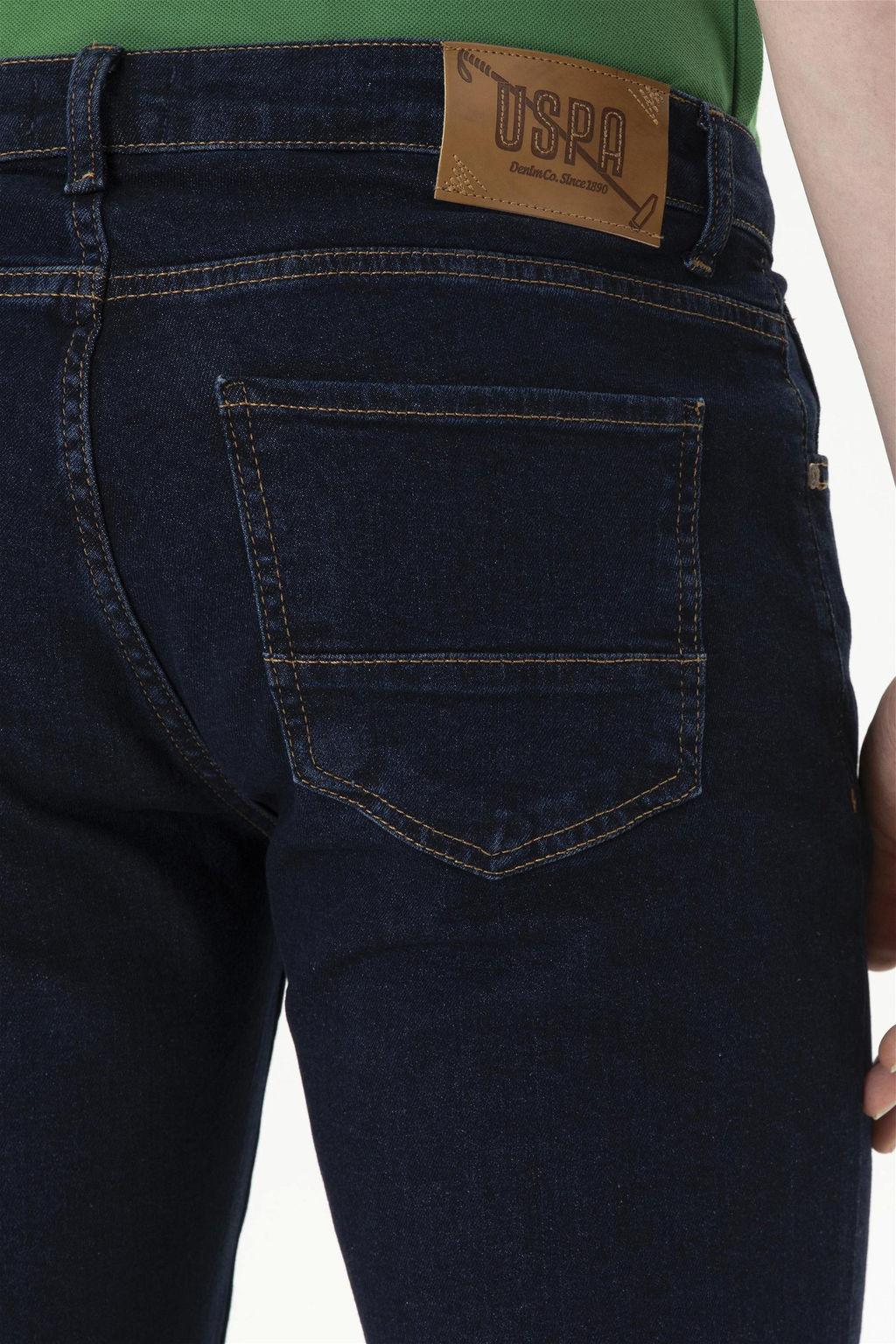 Мужские темно-синие джинсовые брюки - U.s. polo assn фото 7