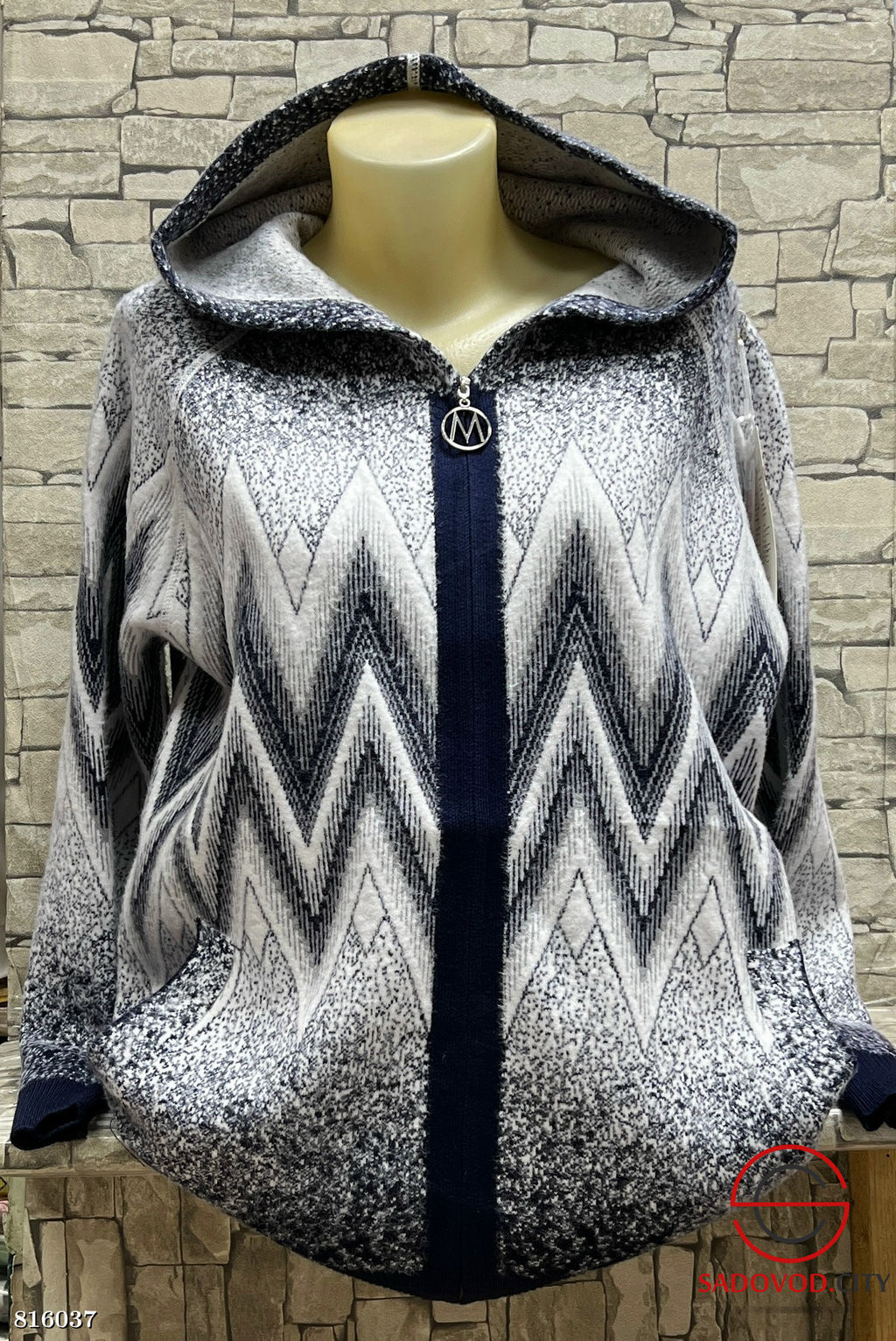 Кардиган женский с капюшоном - Bruno фото 3