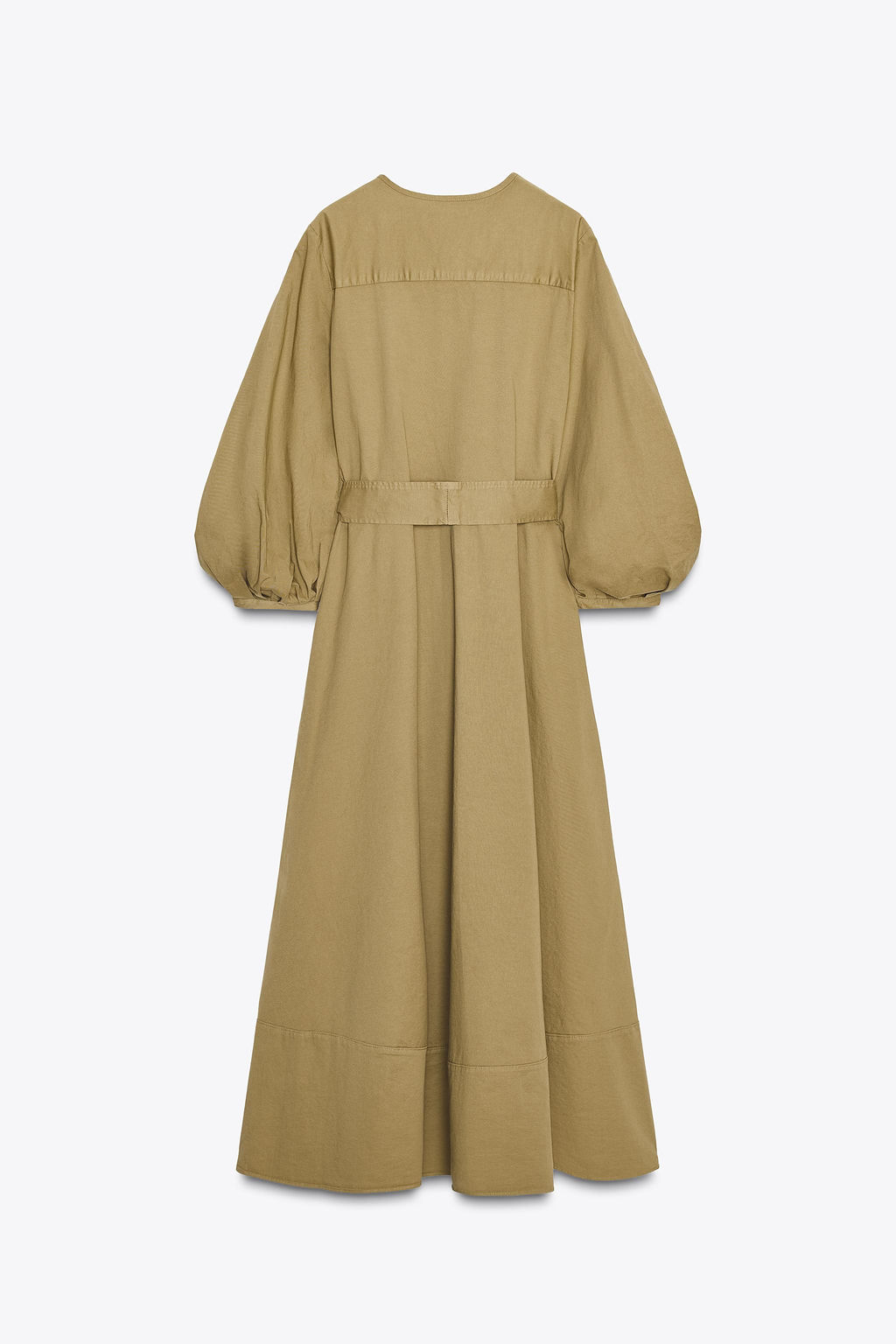 ZW COLLECTION BELTED SHIRT DRESS - Zara фото 8
