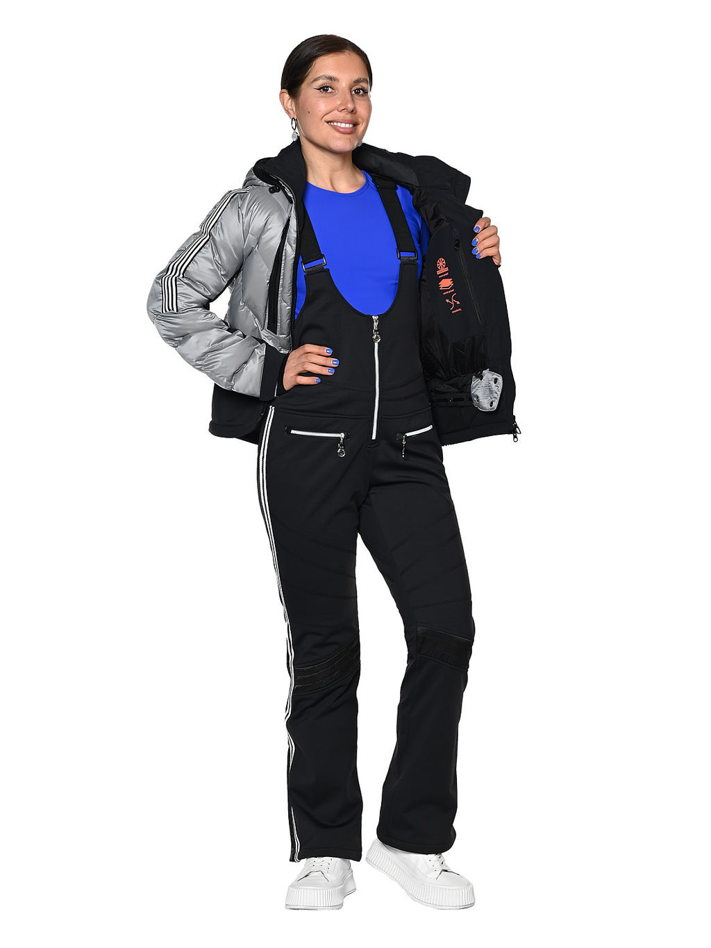 Куртка B-096 Черный - Snow headquarter фото 45