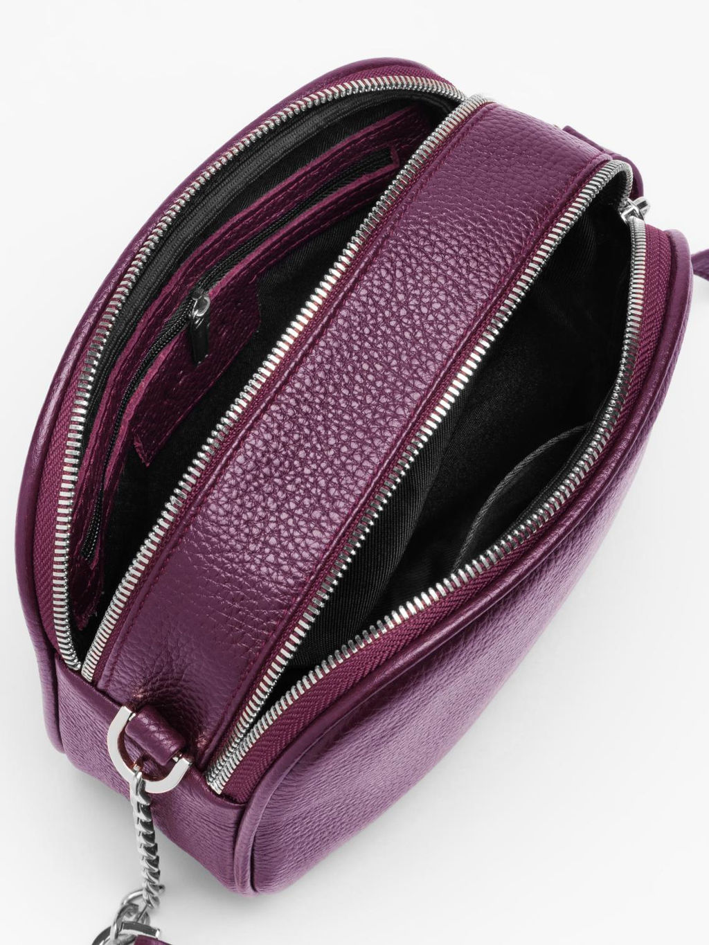 Женская кожаная сумка Richet Фиолетовый