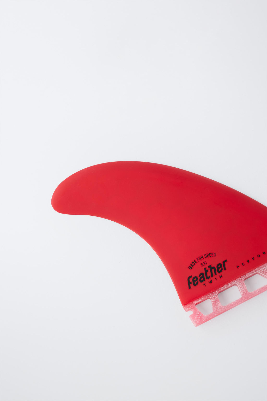 QUILLAS SURF TWIN FIN FEATHER FINS ® X ZARA / Rojo