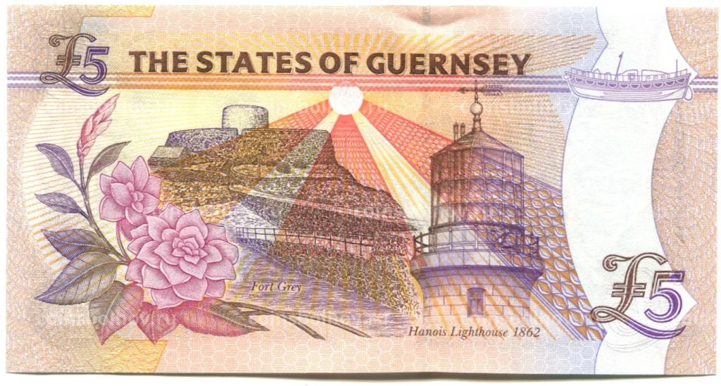 5 фунтов 2007 года Джерси