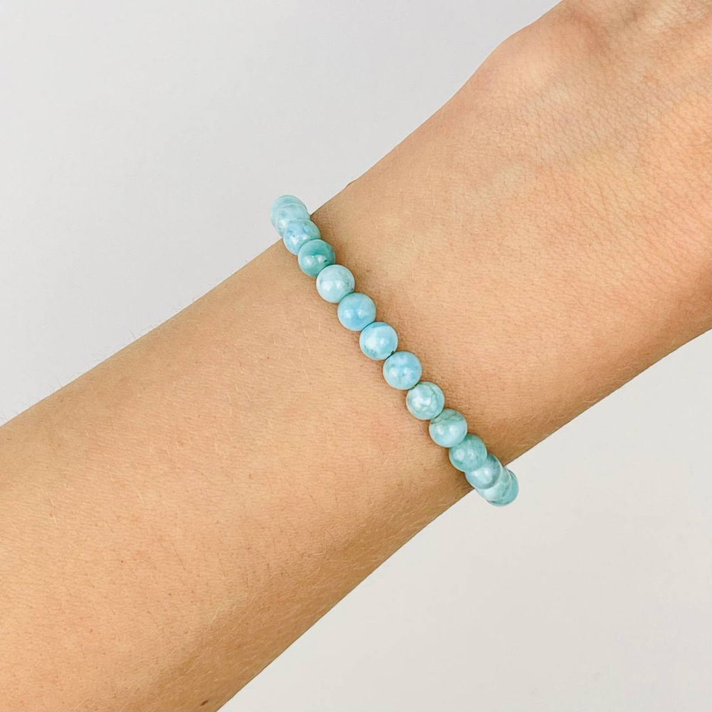 Браслет из Ларимара 17,5 см +