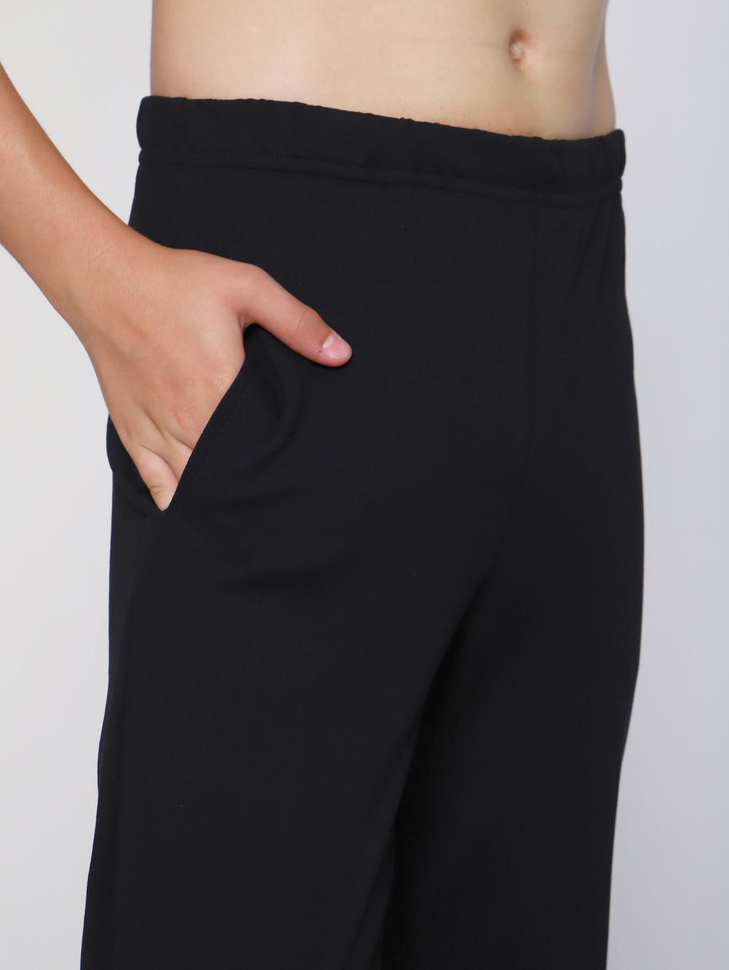 Брюки "Спорт" черный матовый