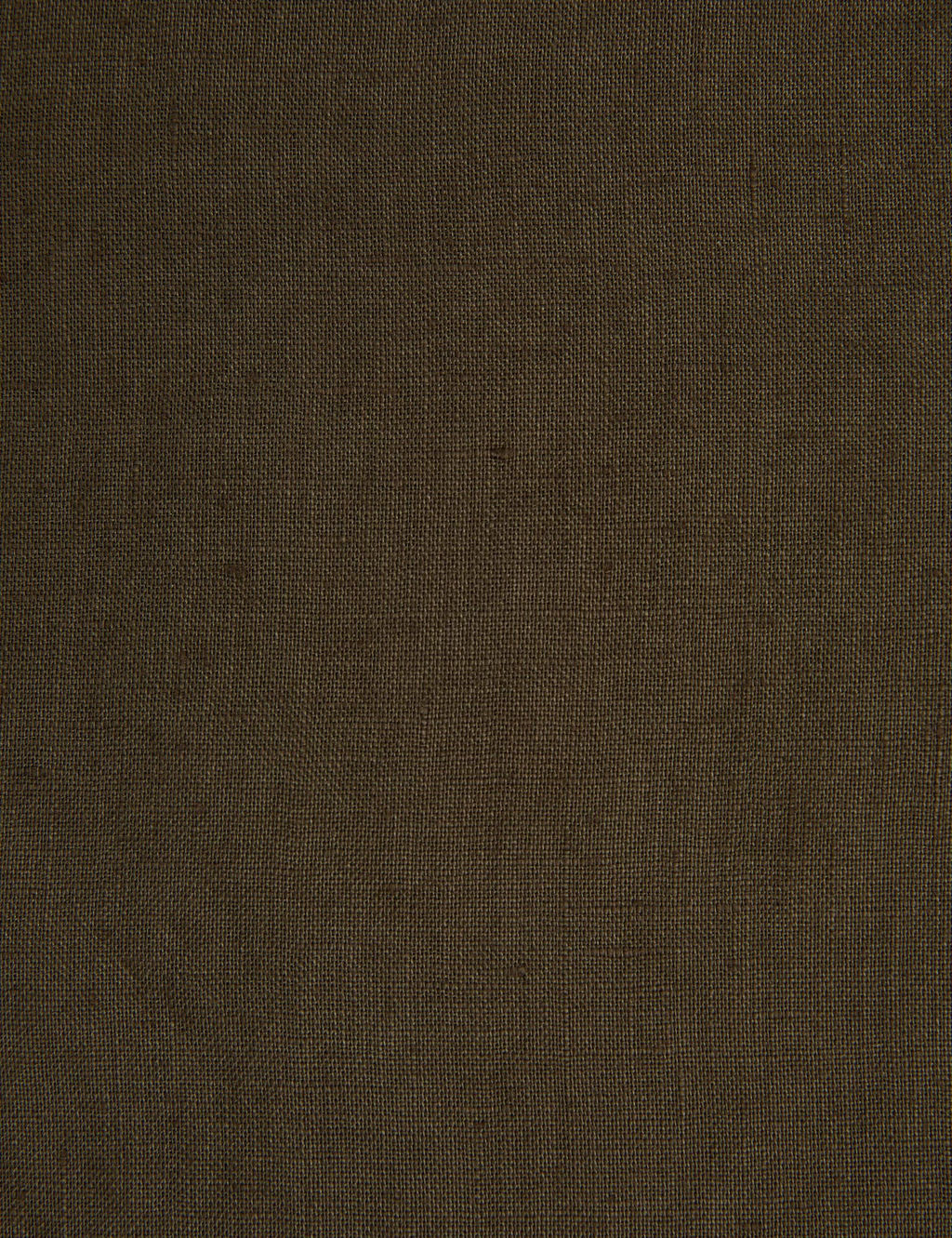 Koyu Haki Regular Fit %100 Keten G_mlek